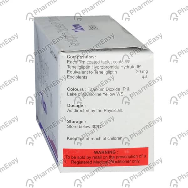 Tiban 20mg Strip Of 10 Tablets