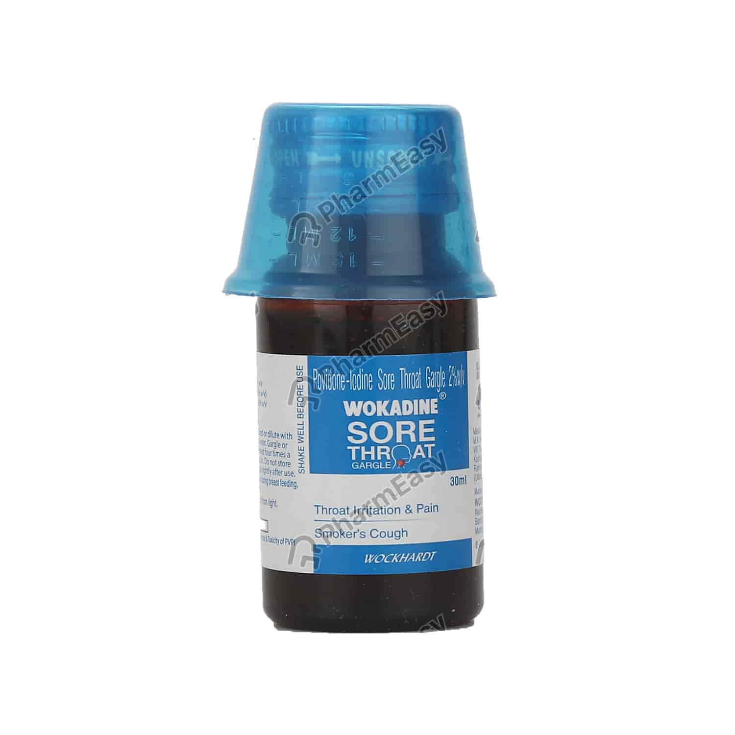 Buy Wokadine 2 Sore Throat Gargle 30ml Online at Flat 18 OFF* PharmEasy
