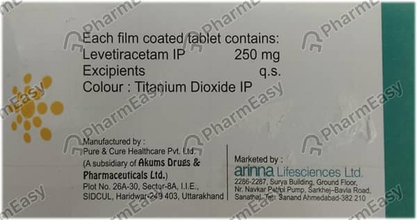 Fritolev 250mg Strip Of 10 Tablets