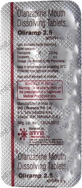 Oliramp 2.5mg Tablets