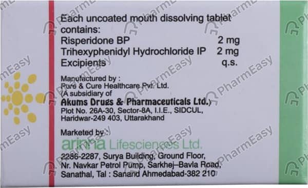 Rospitril Plus 2mg Tablets