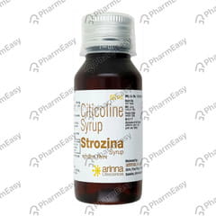 Strozina Bottle Of 60ml Syrup