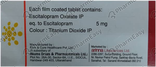 Taloprex 5mg Strip Of 10 Tablets