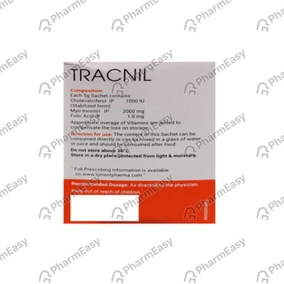 Tracnil Sachet Of 5gm Oral Powder