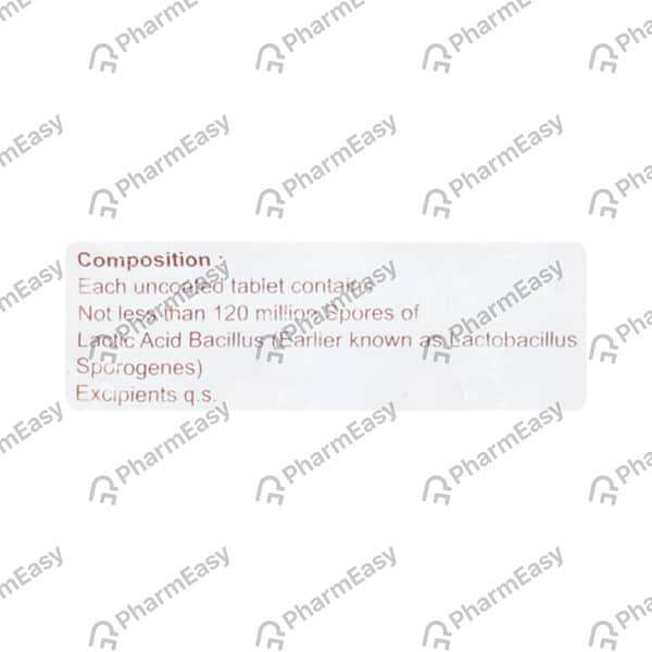 Sporlac Ds 120m Strip Of 20 Tablets