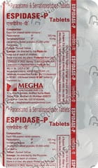 ESPIDASE P STRIP OF 10 TABLETS