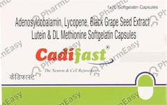 CADIFAST STRIP OF 10 CAPSULES
