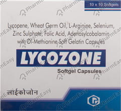 LYCOZONE STRIP OF 10 SOFTGEL CAPSULES