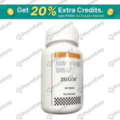 ZELGOR 250MG BOTTLE OF 120 TABLETS