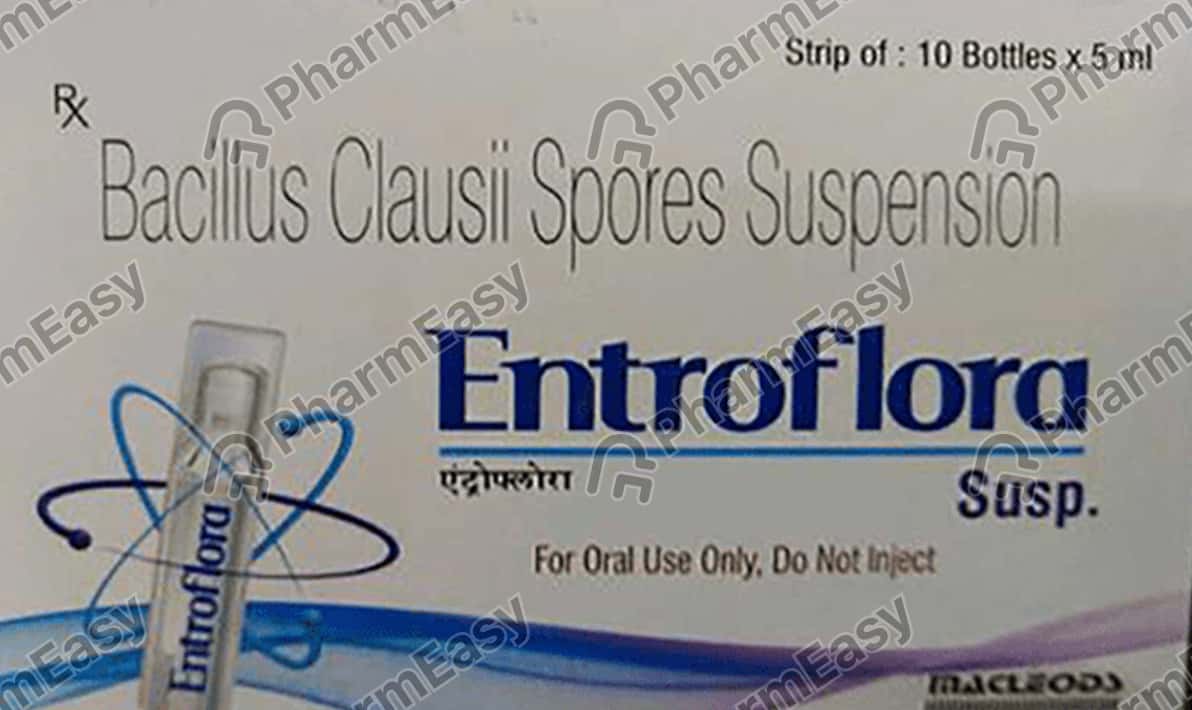 Entroflora 2 BILLION/5ML Suspension (50) Uses, Side Effects, Price