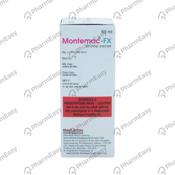 Montemac Fx Bottle Of 60Ml Suspension