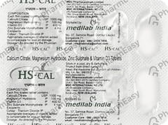 HS CAL STRIP OF 10 TABLETS