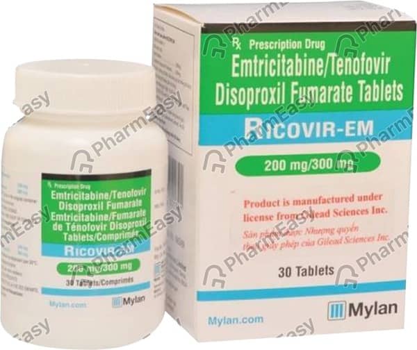 Ricovir Em Bottle Of 30 Tablets
