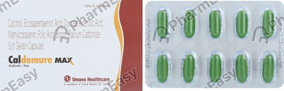 Caldemure Max Strip Of 10 Capsules