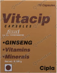 VITACIP STRIP OF 10 SOFTGEL CAPSULES