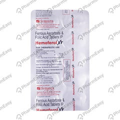 HEMOFEROL XT STRIP OF 10 TABLETS