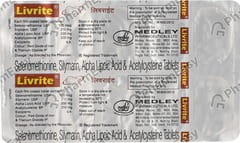 LIVRITE STRIP OF 10 TABLETS