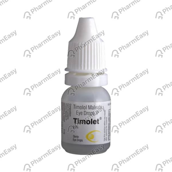 Timolet 0.5% Bottle Of 10Ml Eye Drops
