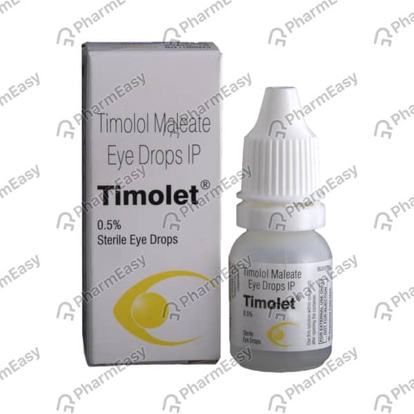 Timolet 0.5% Bottle Of 10Ml Eye Drops