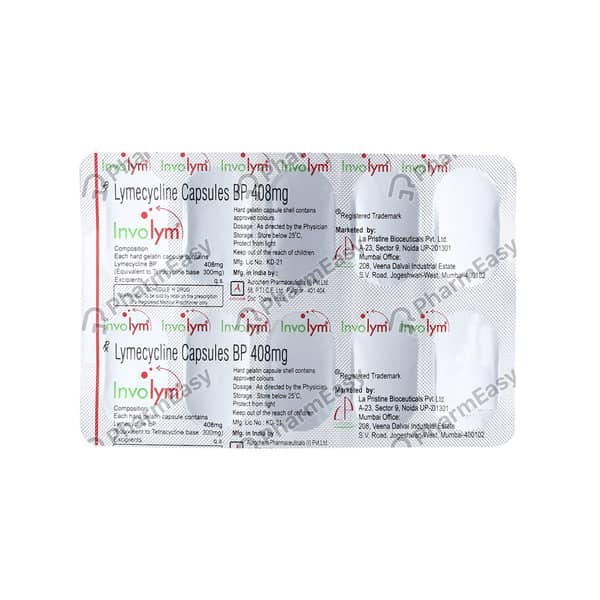 Involym 408mg Strip Of 10 Capsules