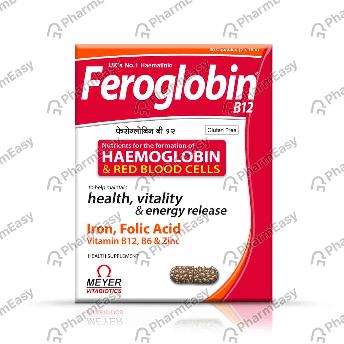 Feroglobin B12 Strip Of 30 Capsules
