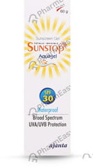 Sunstop Spf 30 Aquagel 60gm