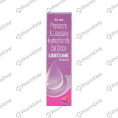 LIDOZONE BOTTLE OF 10ML EAR DROPS