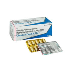 CHESTON COLD AND FLU STRIP OF 10 TABLETS