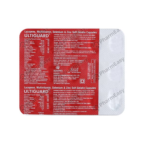 Ultiguard Strip Of 15 Capsules
