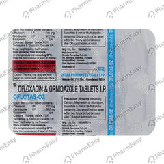 Oflotas Oz Strip Of 10 Tablets