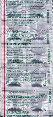 Lopez Md 1mg Strip Of 10 Tablets
