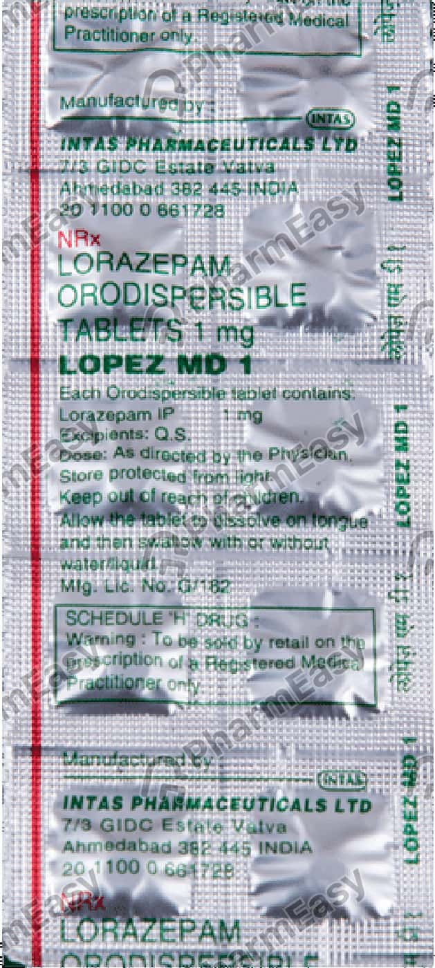 Lopez Md 1mg Tablets