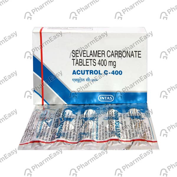 Acutrol C 400mg Strip Of 10 Tablets