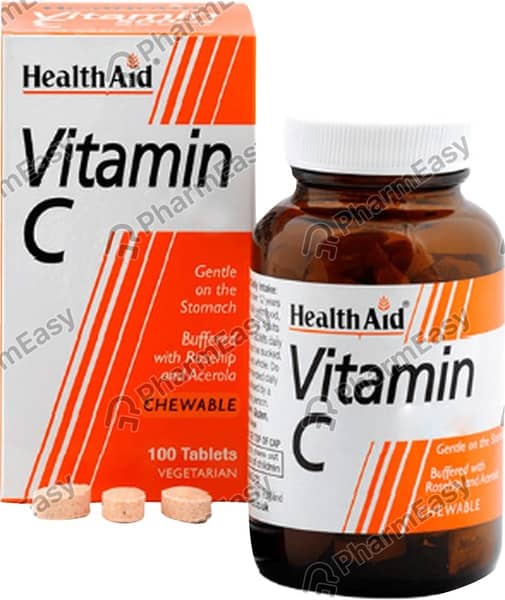 Health Aid Vitamin C 500Mg Chewable Tablets