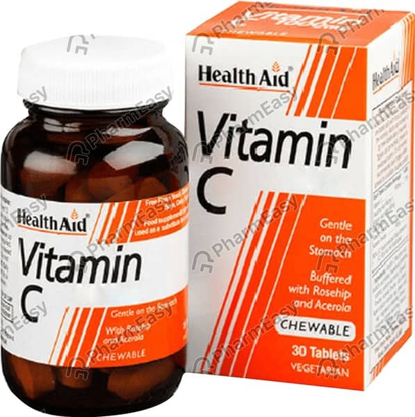 Health Aid Vitamin C 1000Mg Chewable Tablets