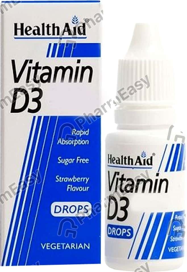 Buy HEALTH AID VITAMIN D3 DROPS Online & Get Upto 60 OFF at PharmEasy
