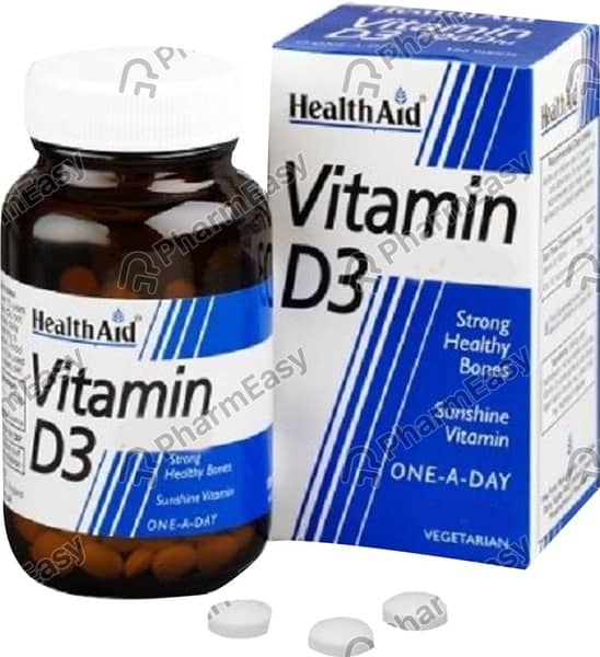 Health Aid Vitamin D3 1000Iu Bottle Of 120 Tablets