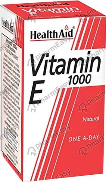 Health Aid Vitamin E 1000Iu Bottle Of 100 Capsules