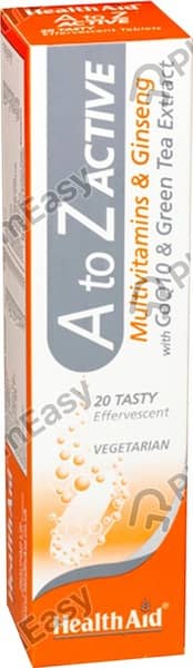 Health Aid A To Z Active Multivit Efferv