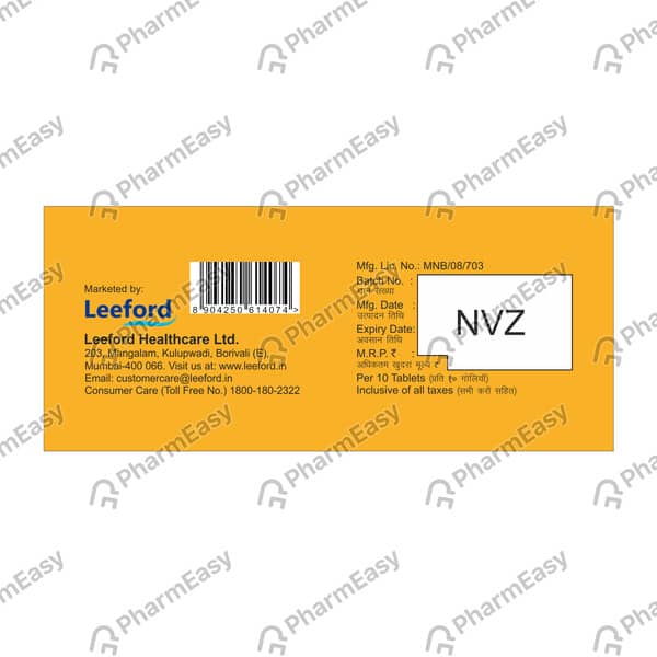 Anxipam Md Tablets