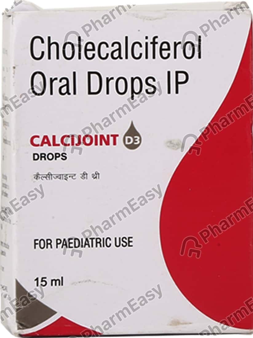 Calcijoint D3 400 Iu Bottle Of 15ml Oral Drops