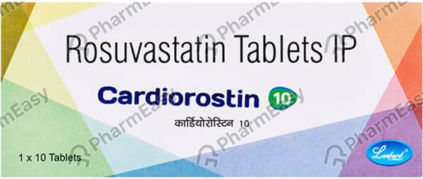 Cardiorostin 10mg Strip Of 10 Tablets