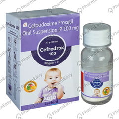 Cefredrox 100mg Bottle Of 30ml Dry Syrup