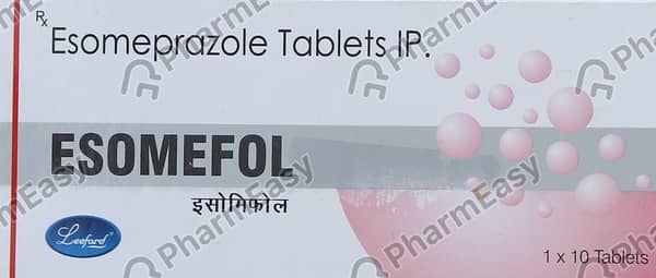 Esomefol 40mg Strip Of 10 Tablets