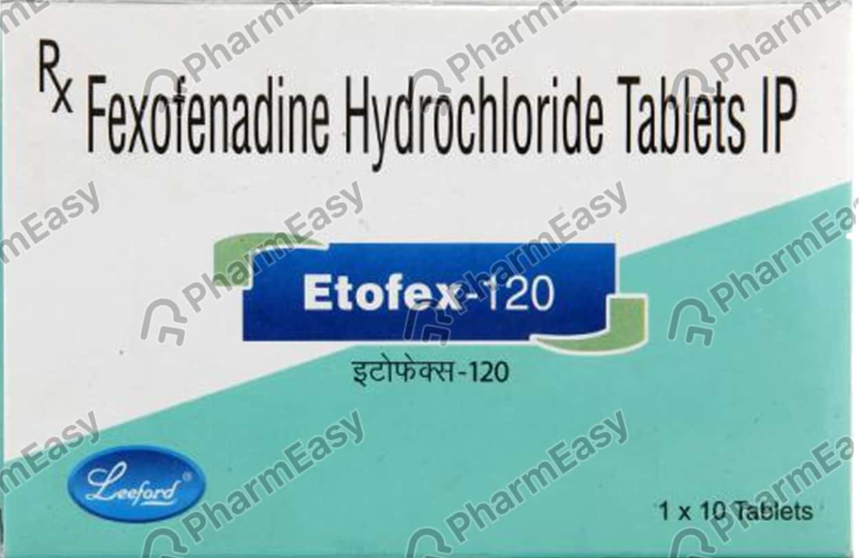 Etofex 120 MG Tablet (10): Uses, Side Effects, Price & Dosage | PharmEasy