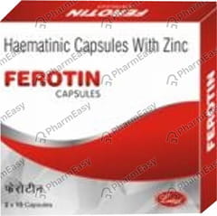 FEROTIN STRIP OF 15 CAPSULES