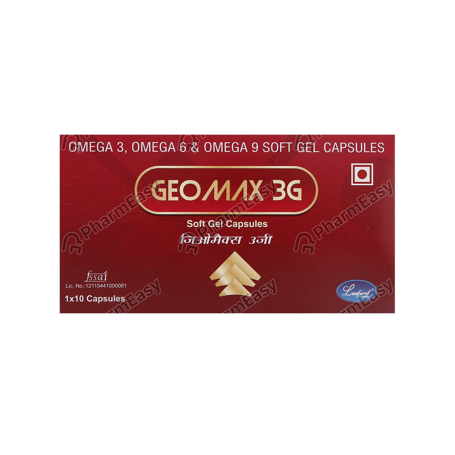 Buy Geomax 3g 500 MG Capsule (10) Online at Flat 18% OFF* | PharmEasy