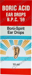 BORO SPIRIT BOTTLE OF 10ML EAR DROPS