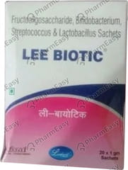 LEE BIOTIC ORANGE FLAVOUR SACHET OF 1GM GRANULES