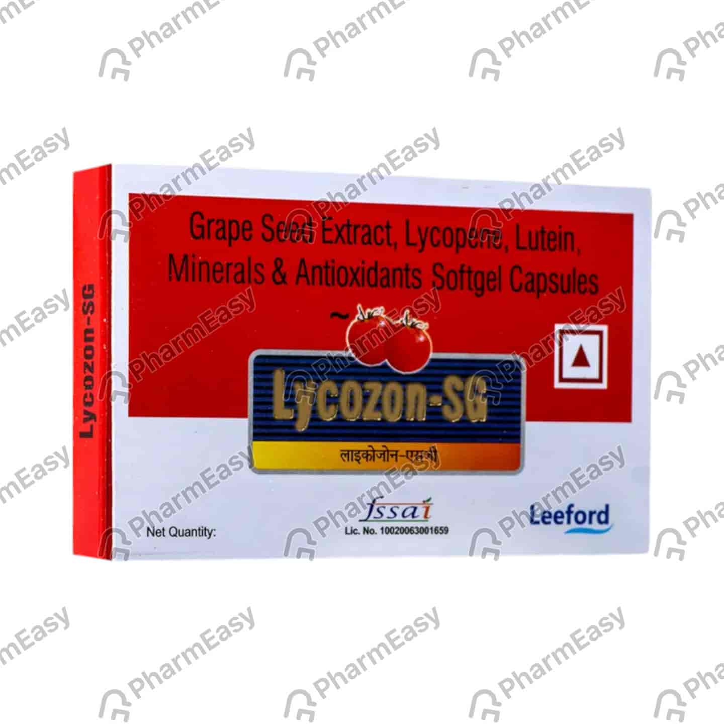 Lycozon Sg Strip Of 10 Softgel Capsules